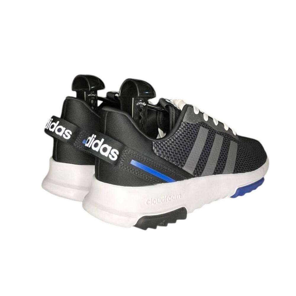 Adidas RACER TR 2.0 Kids' Shoes Sneakers Size 6 Blue White - Picture 4 of 6